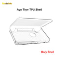 Ayn Thor TPU Shell and Black Bag for Dual Screen Flip Game Console AYN THOR Official Accessories Storage Bag Portable