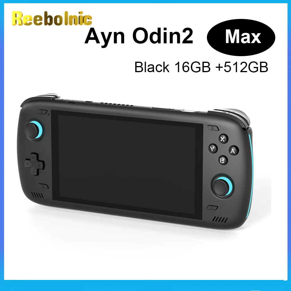 Ayn Odin 2 Pro Upgraded Version 6" IPS Screen Handheld Game Player Android13 16G 512G Wifi Bluetooth Portable Console 8000Mah