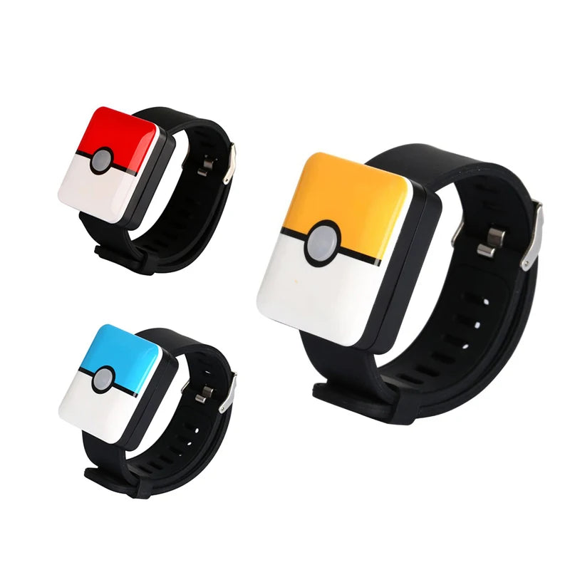 Catch Bracelet for Pokemon Go plus Bluetooth Rechargeable Square Bracelet Wristband for Android IOS