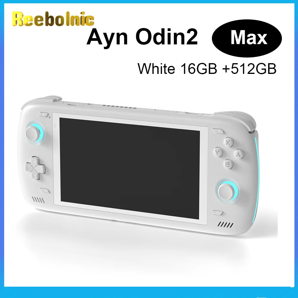 Ayn Odin 2 Pro Upgraded Version 6" IPS Screen Handheld Game Player Android13 16G 512G Wifi Bluetooth Portable Console 8000Mah