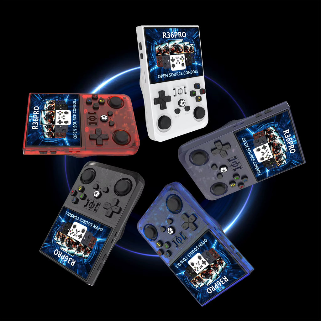 2025 R36 Pro 720*720 Resolution Hand Held Game Console TV Classic Portable R36S Handheld Retro Game Console R36S 128Gb