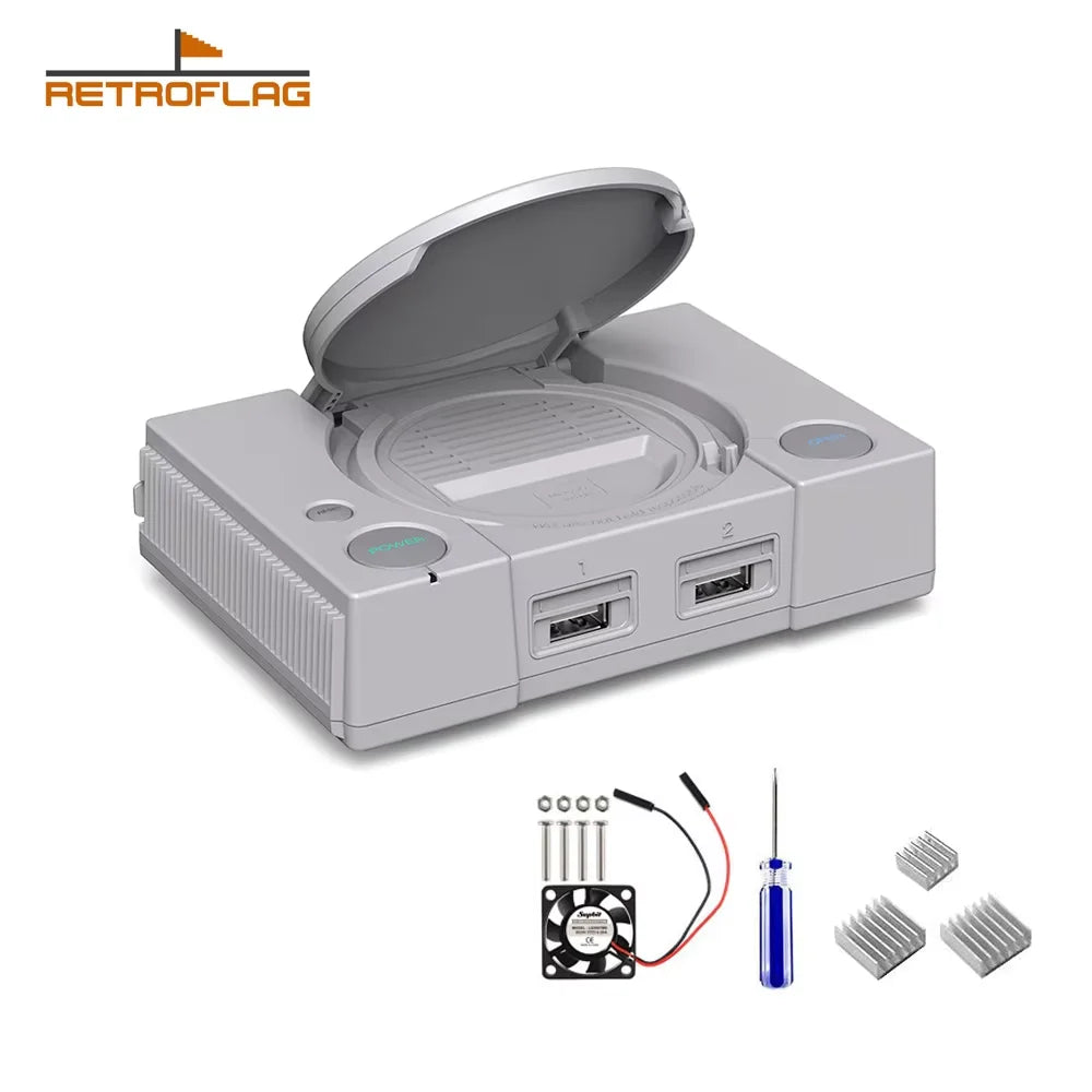 Pistation Case for Raspberry Pi 4 Modelb  Pspi Case Compatible with Raspberry Pi 4 Game Case Accessories
