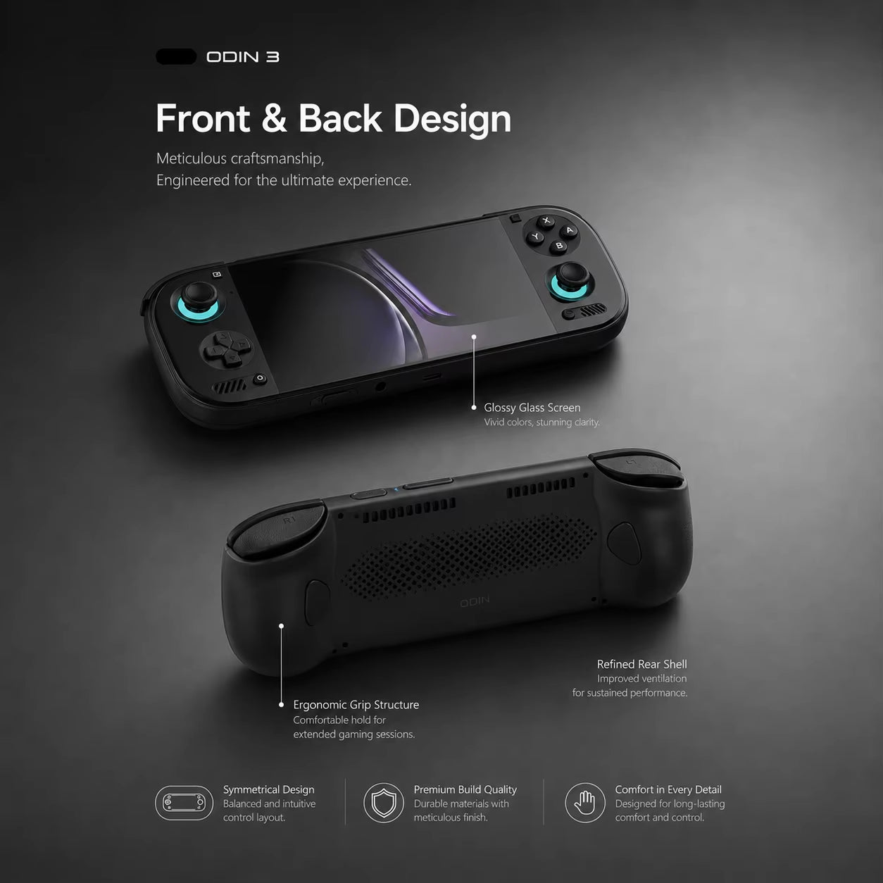2026 AYN Odin 3 Flagship Android Handheld Console 6" 120Hz AMOLED Snapdragon 8 Elite 8000Mah Retro Gaming Console