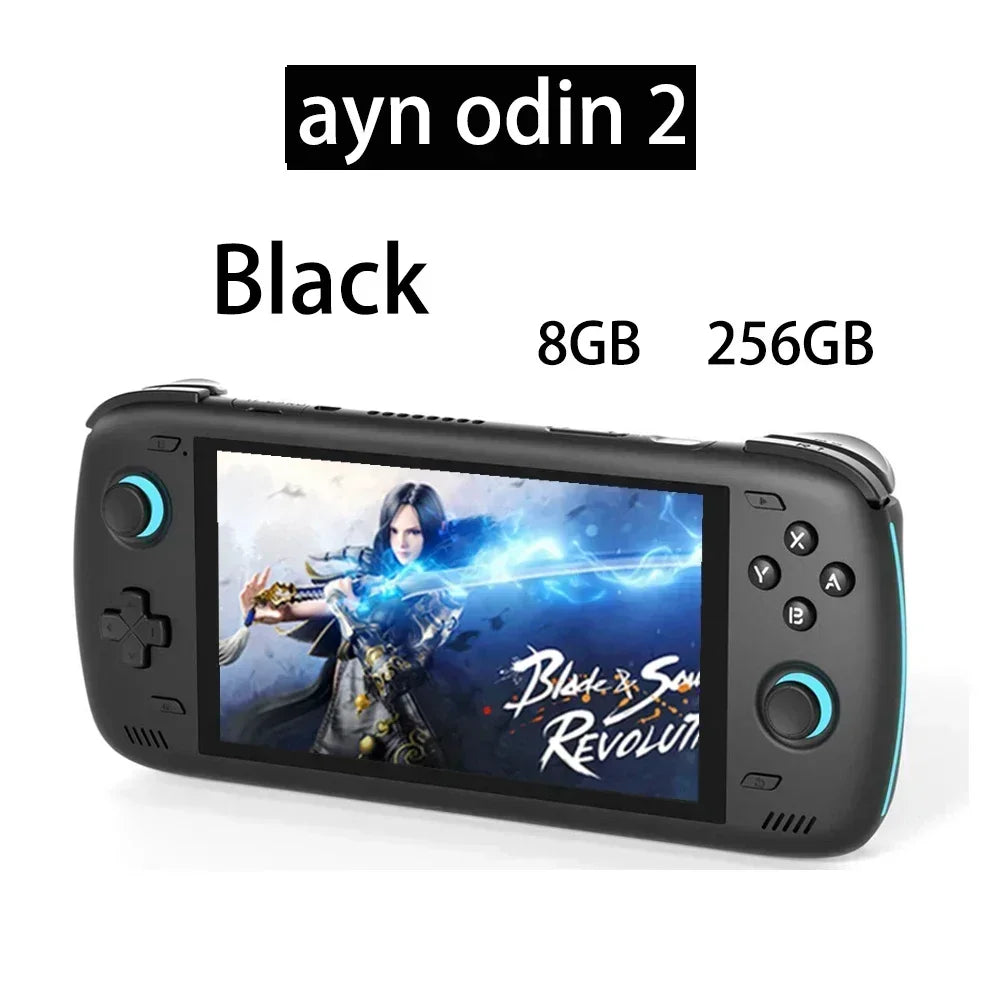 Ayn Odin 2 Pro Upgraded Version 6" IPS Screen Handheld Game Player Android13 16G 512G Wifi Bluetooth Portable Console 8000Mah