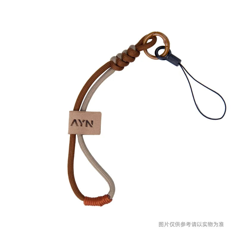 AYN THOR Dual Screen Flip up Handheld Device Gaming Accessories Protective Case Storage Bag Lanyard Soft Bag for AYN THOR Custom