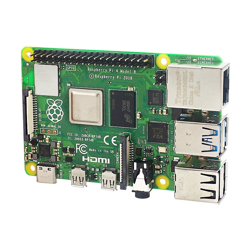 Raspberry Pi 4 Model B 1 2 4 8 GB RAM Cortex-A72 ARM V8 64-Bit Soc 1.5Ghz Gigabit Ethernet Wifi BLE 4K Video Rpi 4B Pi4