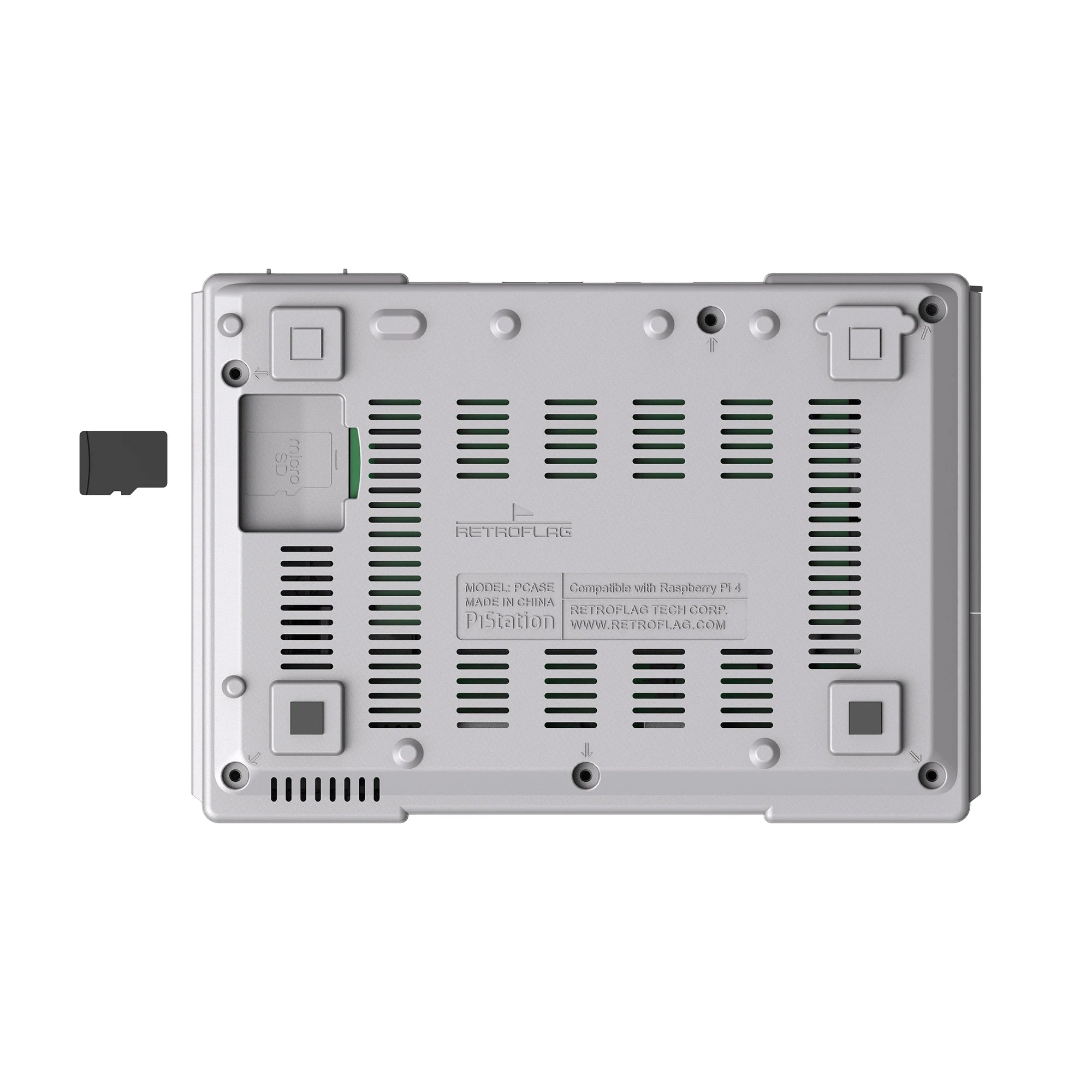 Pistation Case for Raspberry Pi 4 Modelb  Pspi Case Compatible with Raspberry Pi 4 Game Case Accessories