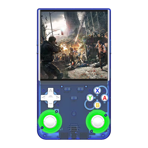 4 Inch R36 Ultra Retro Gaming Handheld Console with IPS Display 720*720 Open Source System Built-In Wifi Kids Gift