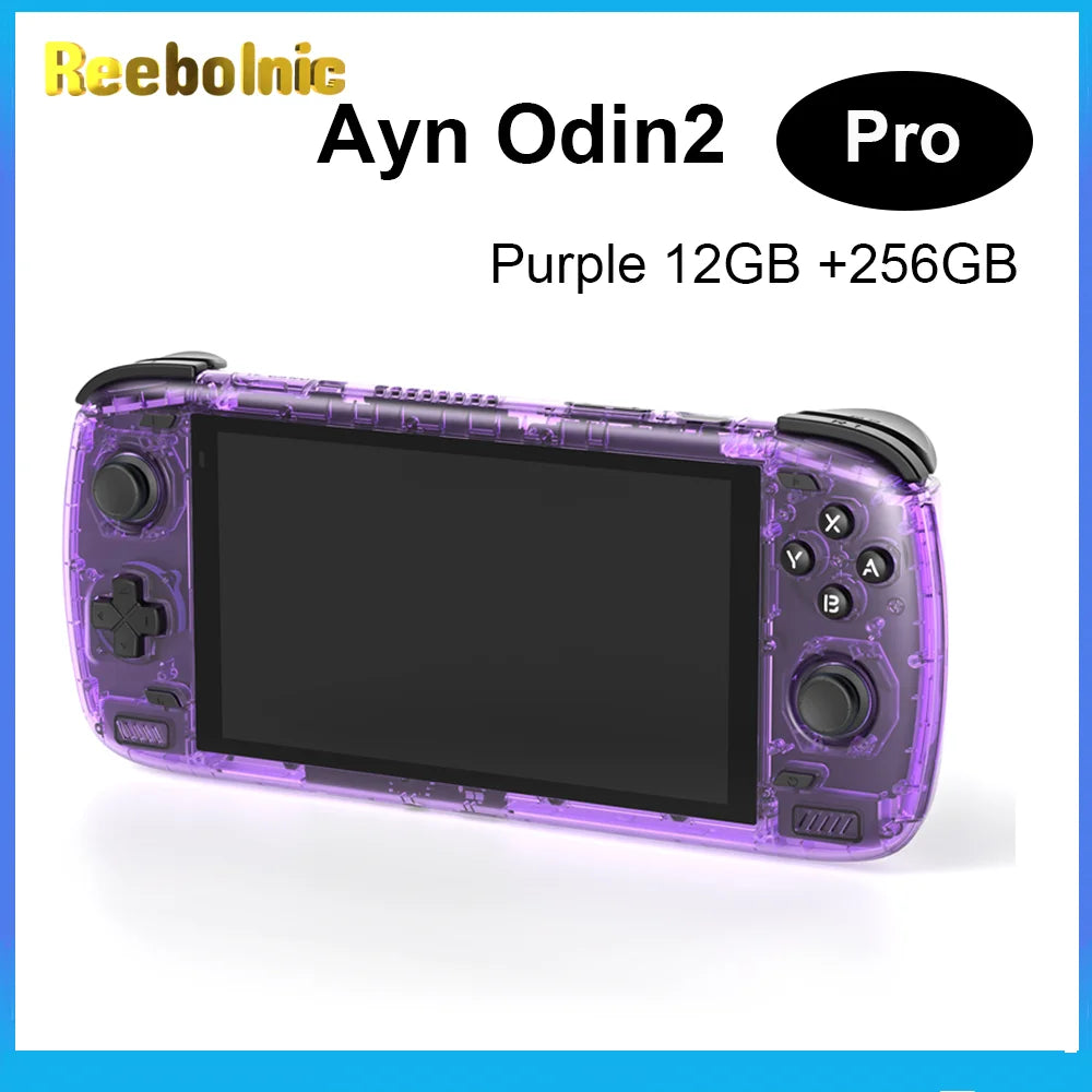 Ayn Odin 2 Pro Upgraded Version 6" IPS Screen Handheld Game Player Android13 16G 512G Wifi Bluetooth Portable Console 8000Mah