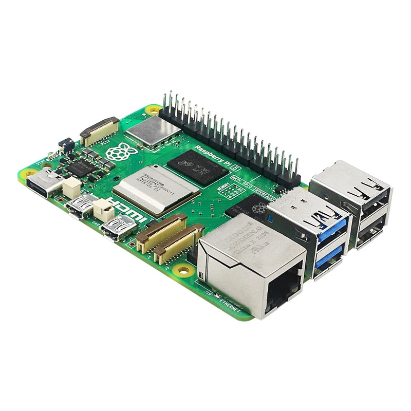 Official Raspberry Pi 5 16GB 8GB 4GB RAM BCM2712 Cortex-A76 2.4Ghz LPDDR4X-4267 Pcie 2.0 RTC Optional Case Power Supply for Rpi5