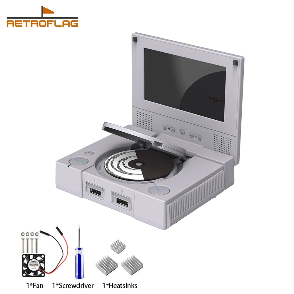 Pistation Case for Raspberry Pi 4 Modelb  Pspi Case Compatible with Raspberry Pi 4 Game Case Accessories
