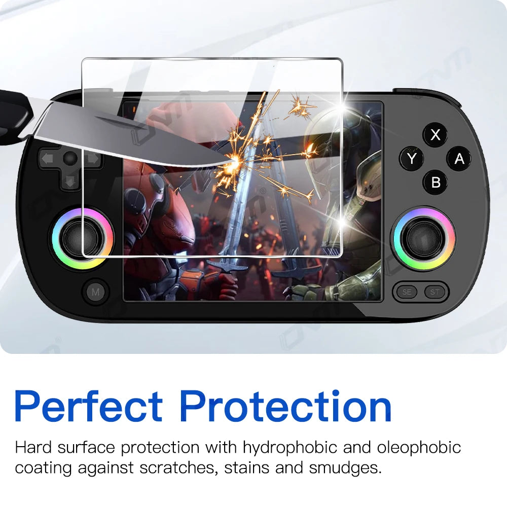 Screen Protector for ANBERNIC RG40XX H RG35XX H RG40XX V Tempered Glass Protection Anti-Scratch Glass Film Accessories